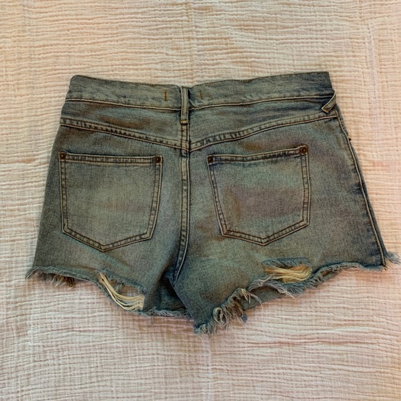 Free People Jean Shorts - Picture 2 of 2